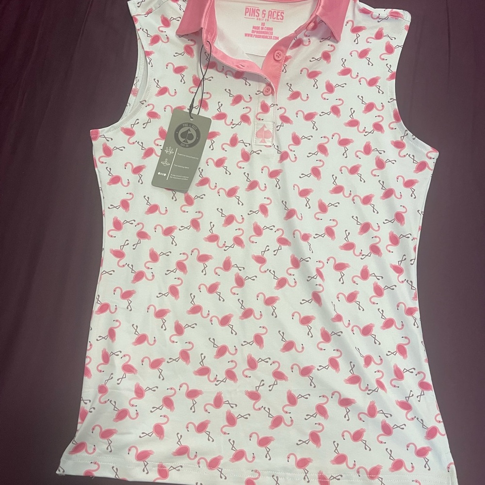 Pink and White Floral Jersey Top